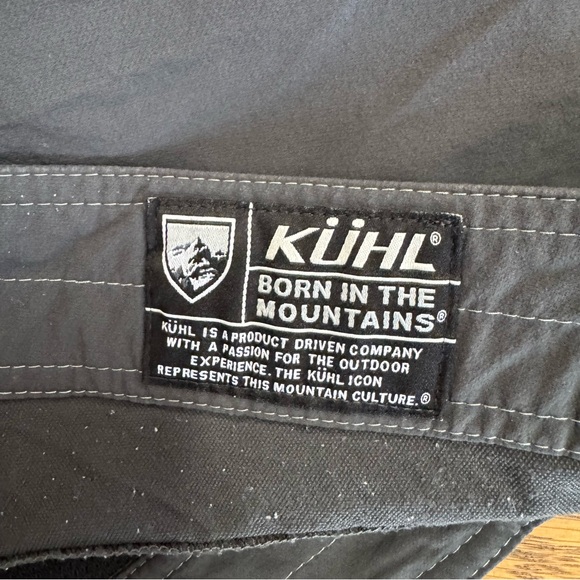 Kuhl Renegade Hiking Shorts Gray Men's Size W34 Rip-Stop Utility Outdoors UPF-50 - Picture 8 of 12